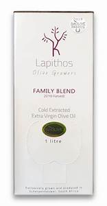 Lapithos Family Blend Box Olive Oil 1litre (SA olive Silver Medal Award)