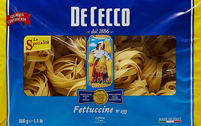 De Cecco Fettuccine Nidi Semola Pasta No 233      500g