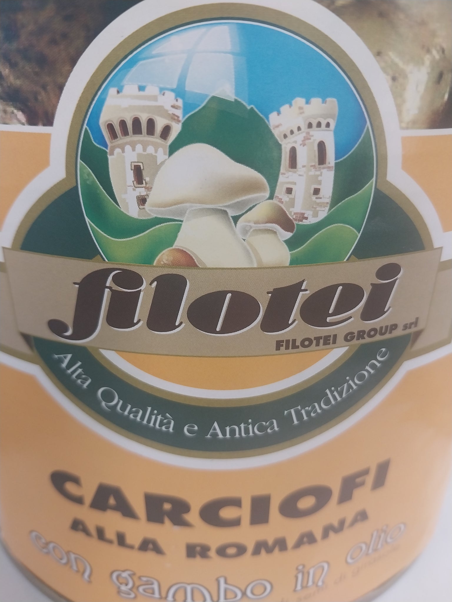 Filotei Artichokes in Sunflower Oil 3kg