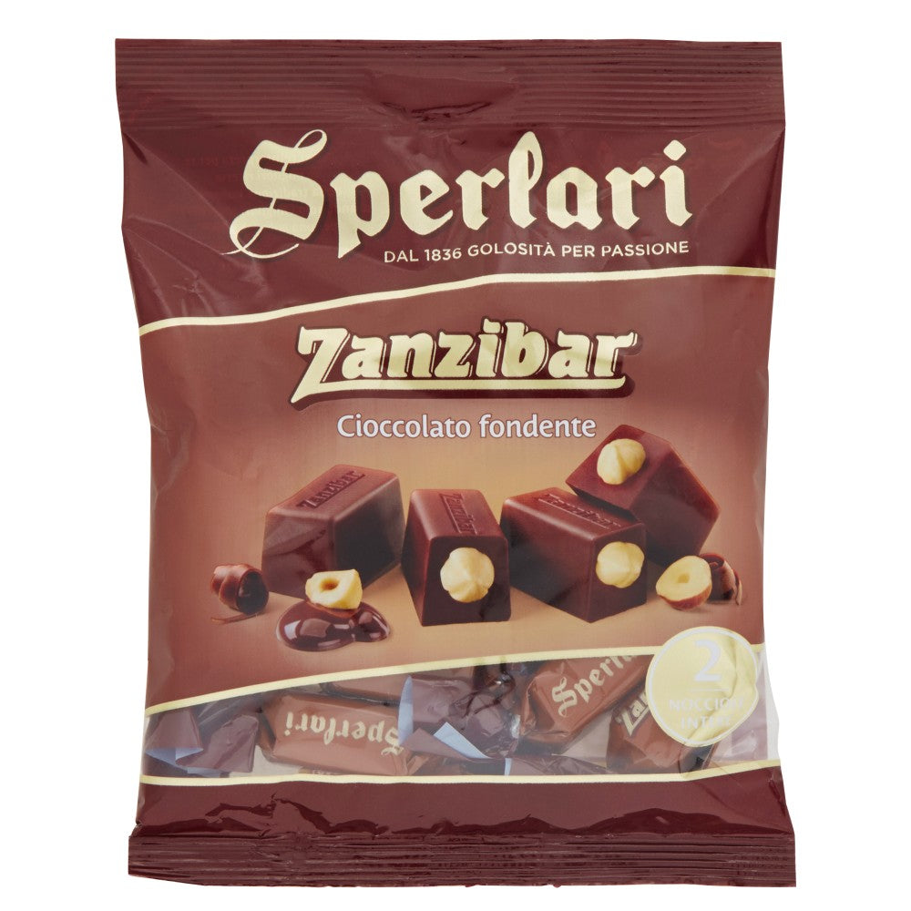 Sperlari Dark Chocolate With Hazelnuts 130g