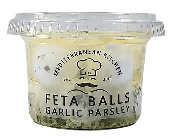 Mediterranean Kitchen Garlic Parsley  Feta Balls 180g