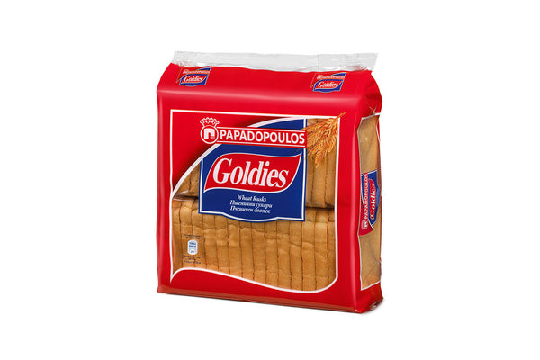 Papadopoulos Goldies Wheat Rusks 255g