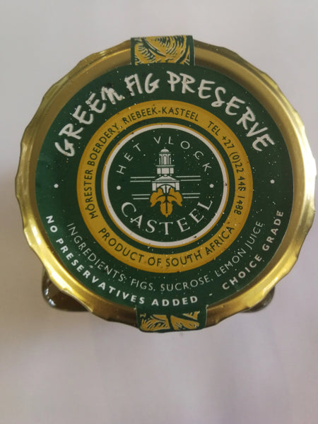 Het Vlock Casteel Green Fig Preserve 260ml