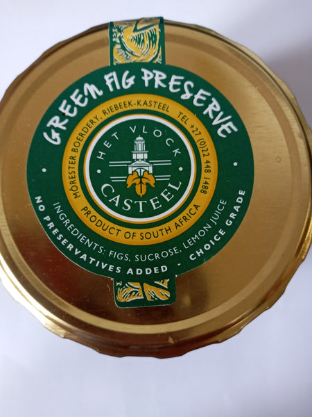 Het Vlock Casteel Green Fig Preserve 580ml