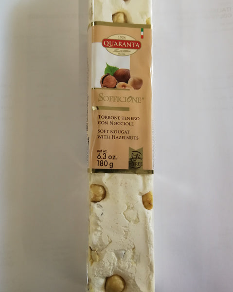 Hazelnut Nougat Quaranta 180g