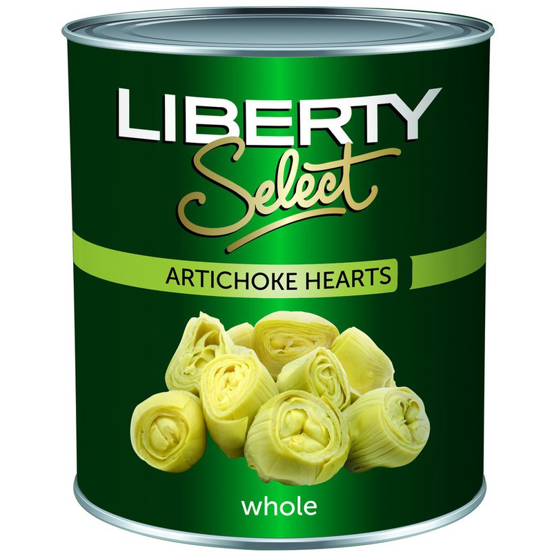 Liberty Select Artichoke Hearts in Brine 2.65kg
