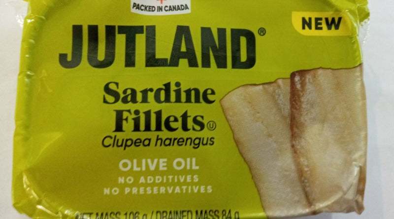 Jutland Sardine Fillets in Olive Oil   106g