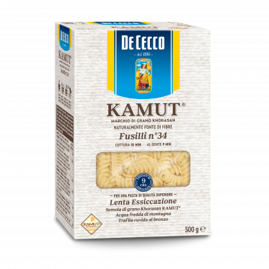 De Cecco Kamut Fusilli no 34 Pasta 500g