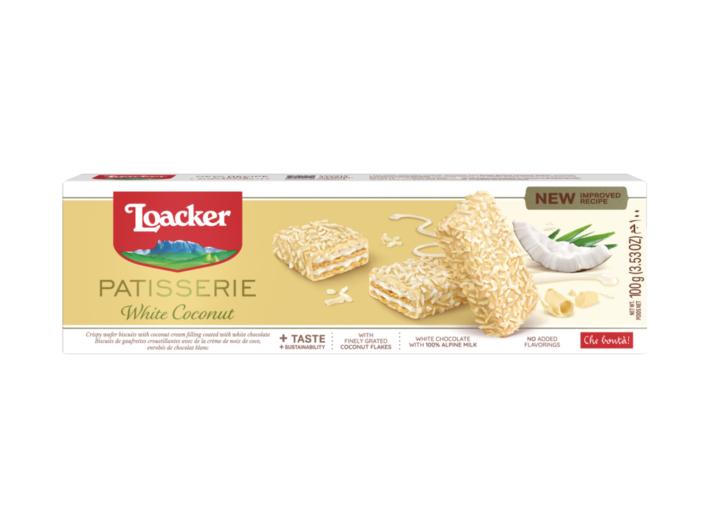 Loacker White Coconut Biscuits 100g