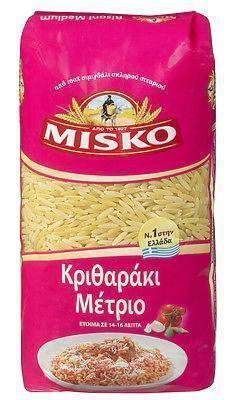 Misko Greek Pasta Rice Medium 500g