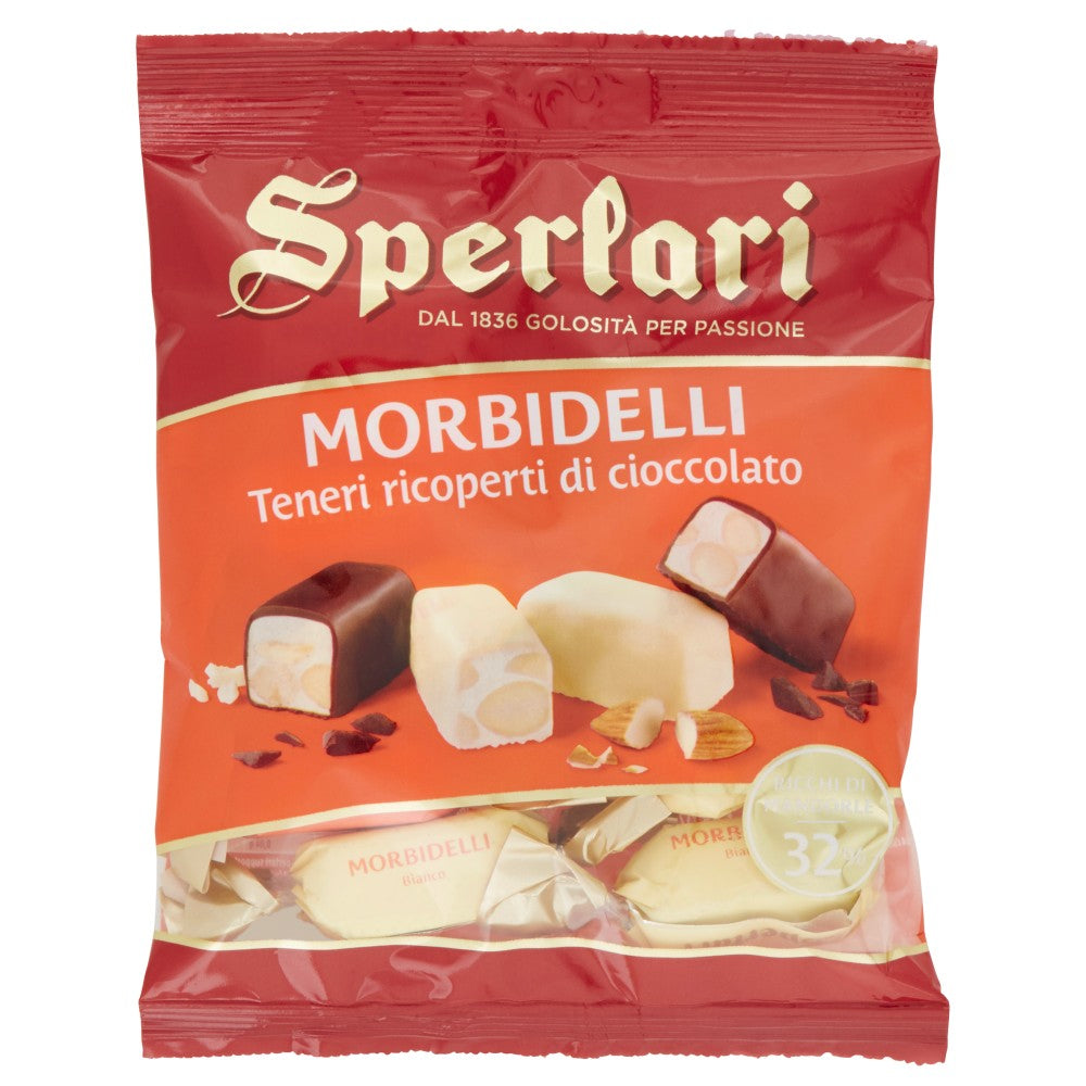 Sperlari Morbidelli Nougat Covered with Almond Chocolate 117g