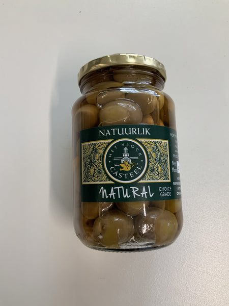 Het Vlock Casteel Nocellara Natural Olives 375ml