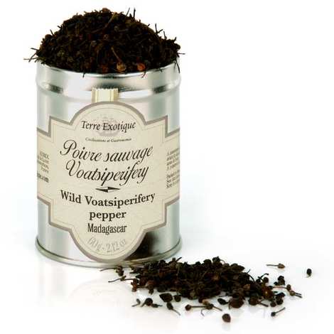 Terre Exotique Wild Black Pepper Spice 50g