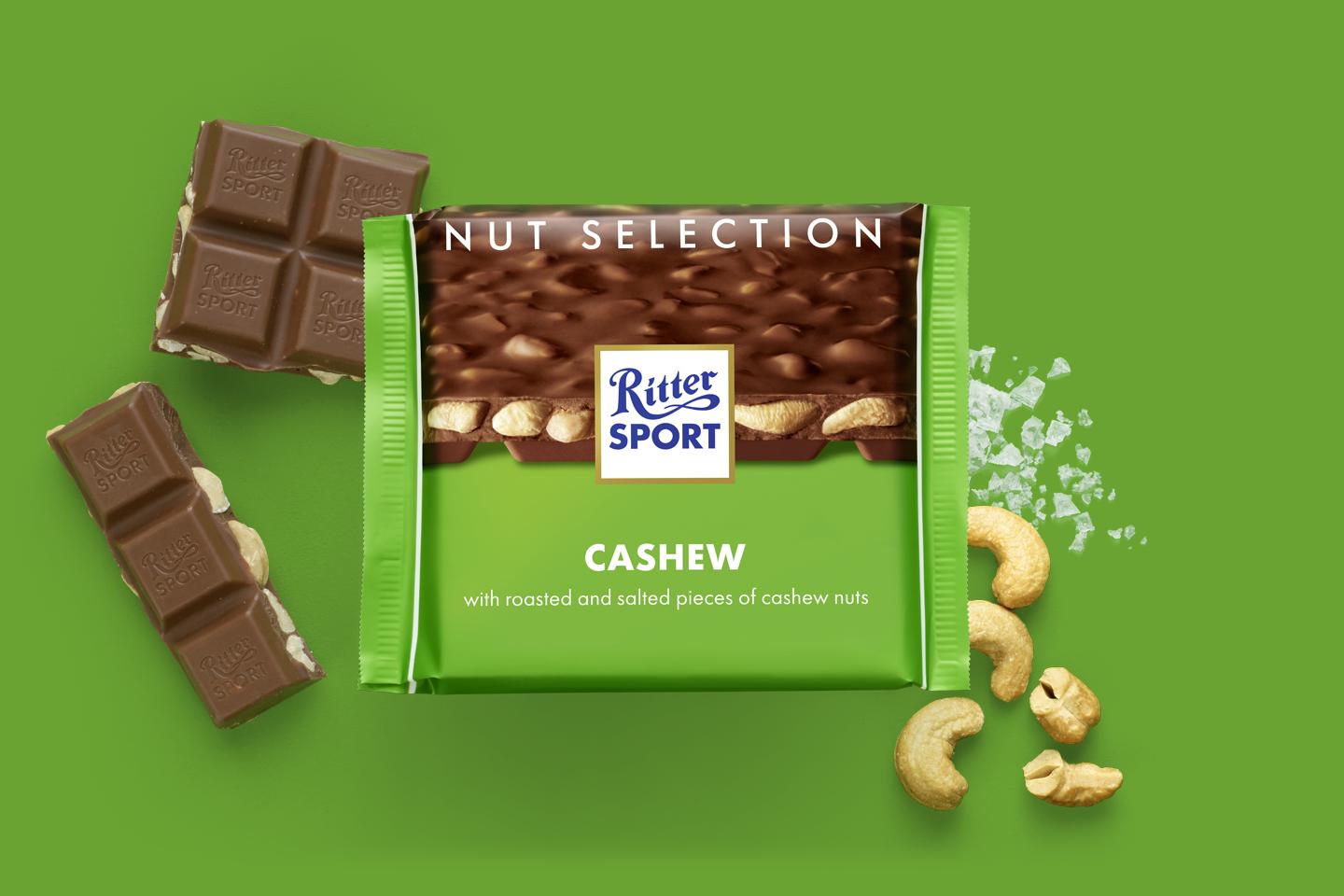 Ritter Sport Cashew Chocolate 100g