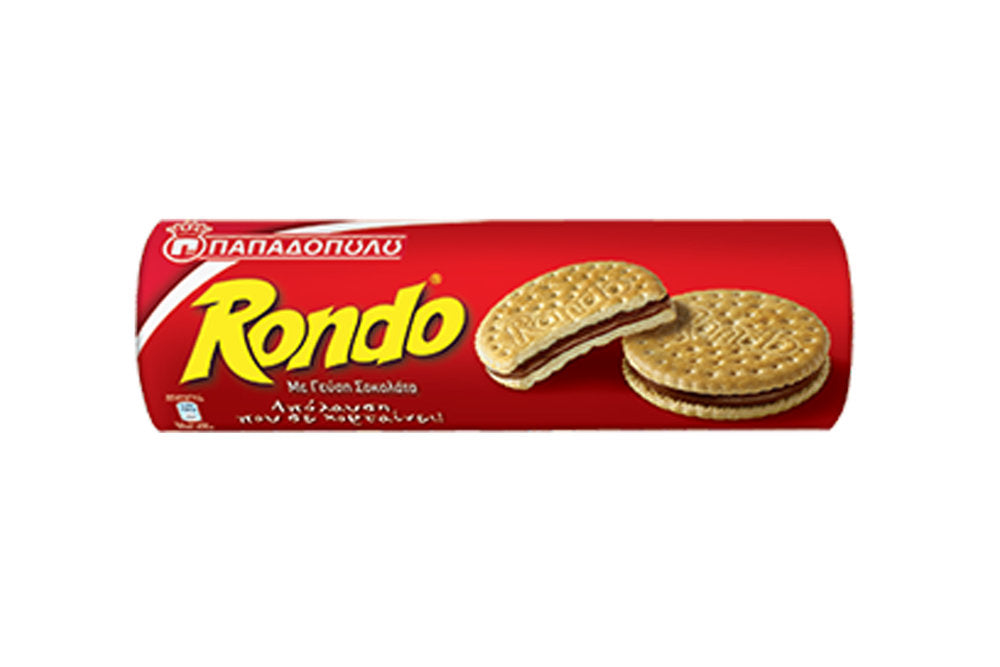 Papadopoulos Rondo Chocolate Biscuits 250g