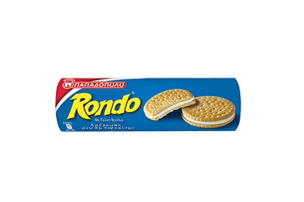 Papadopoulos Rondo Vanilla Biscuits 250g