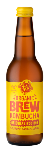 Organic Brew kombucha Original Rooibos 340ml