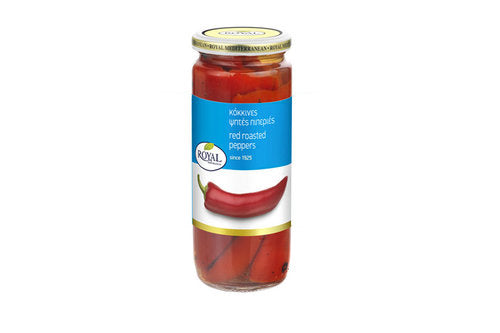 Royal Red Roasted Peppers 465g