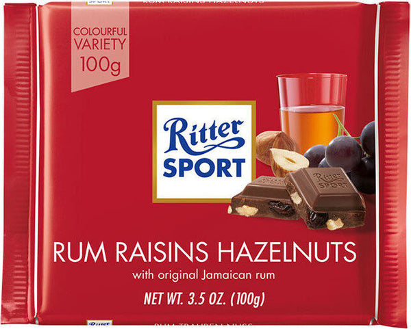 Ritter Sport Rum and Raisin 100g