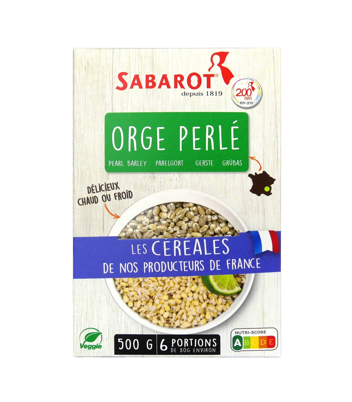 Sabarot Pearl Barley 500g