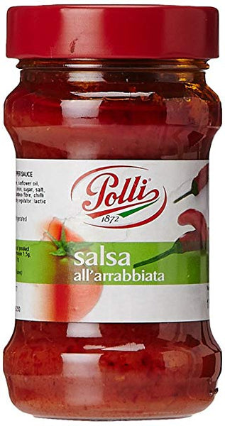 Polli Salsa All Arrabbiata (Tomato and Chilli Pepper Sauce) 190g