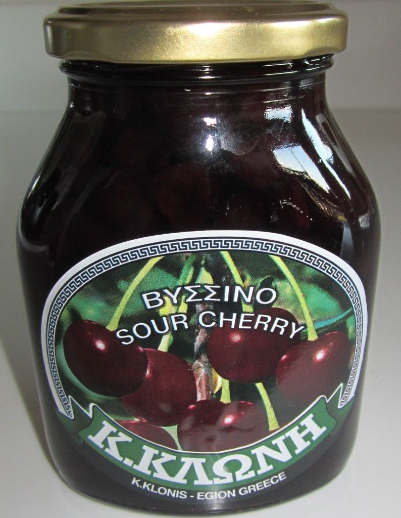 Klonis Sour Cherry Preserve 450g
