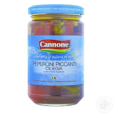 Cannone Spicy Cherry Peppers 290g
