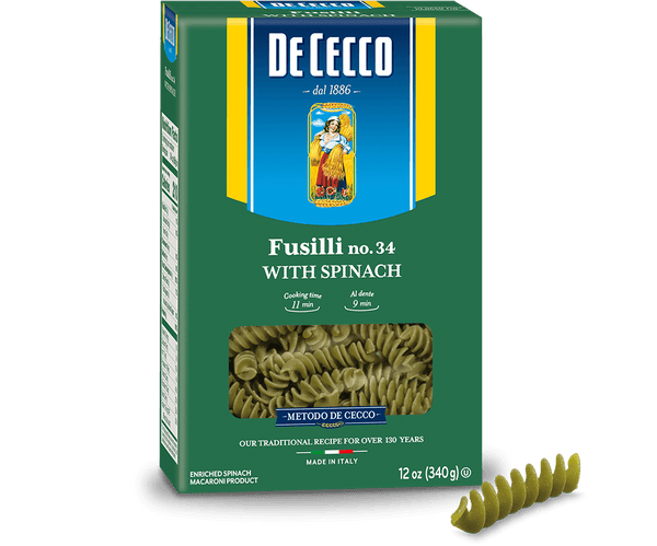 De Cecco Fusilli no 34 Spinach