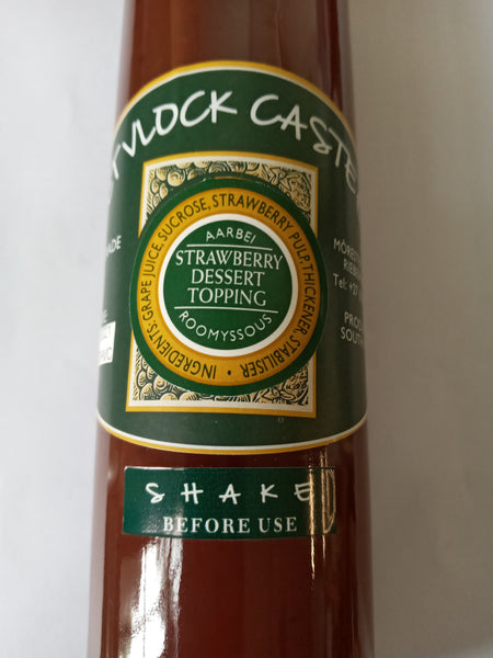 Het Vlock Casteel Strawberry Desert Topping