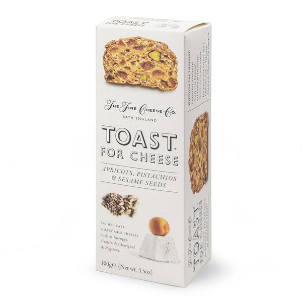 Fine Cheese Company Toast with Apricot, Pistachio, Sunflower Seeds