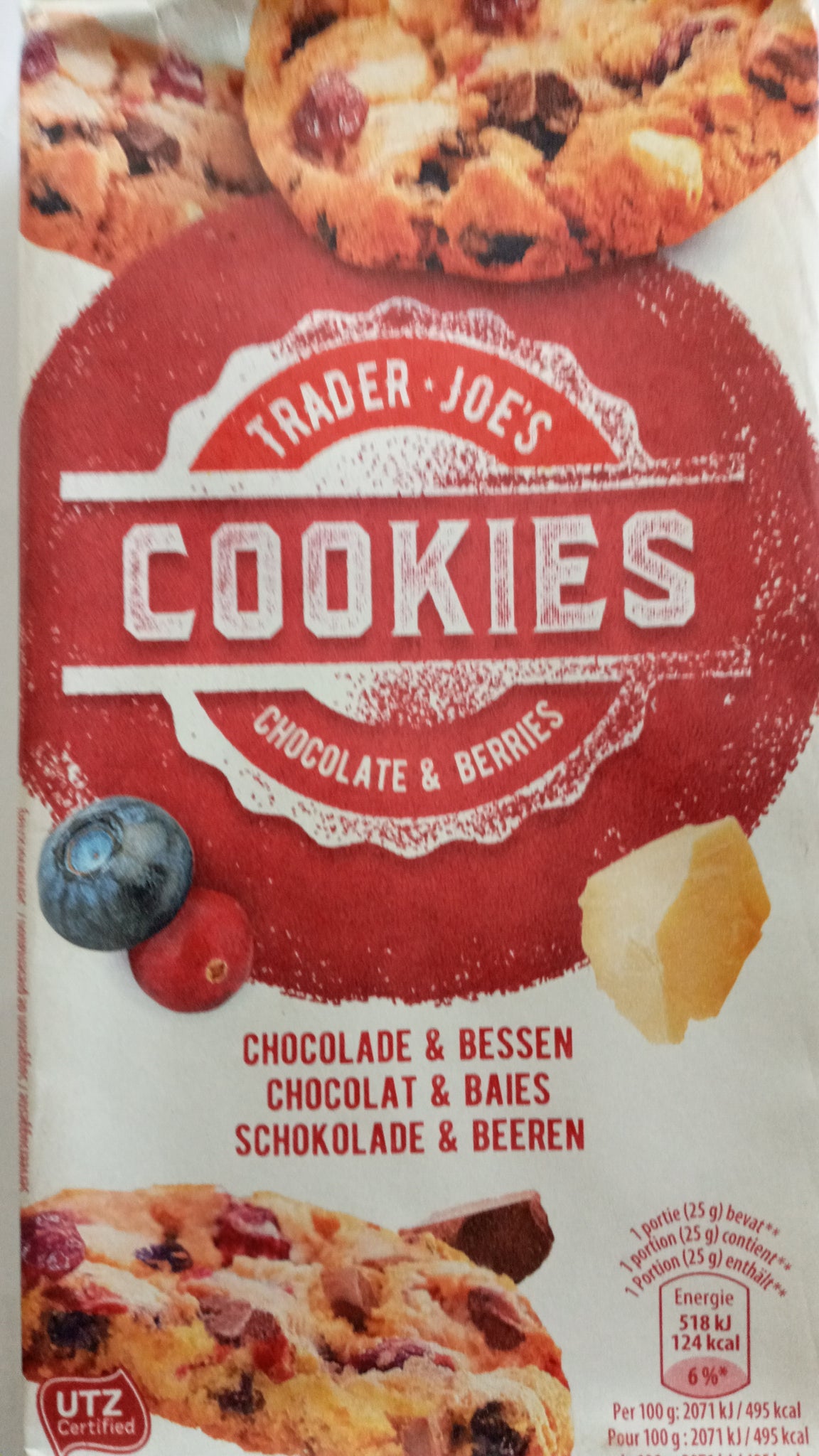 Trader Joes Cookies Chocolate and Berries