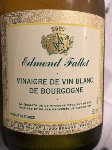 Edmond Fallot Burgandy White Wine Vinegar 500ml