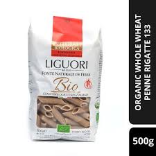 Liguori Penne Rigate Whole Wheat Pasta 500g
