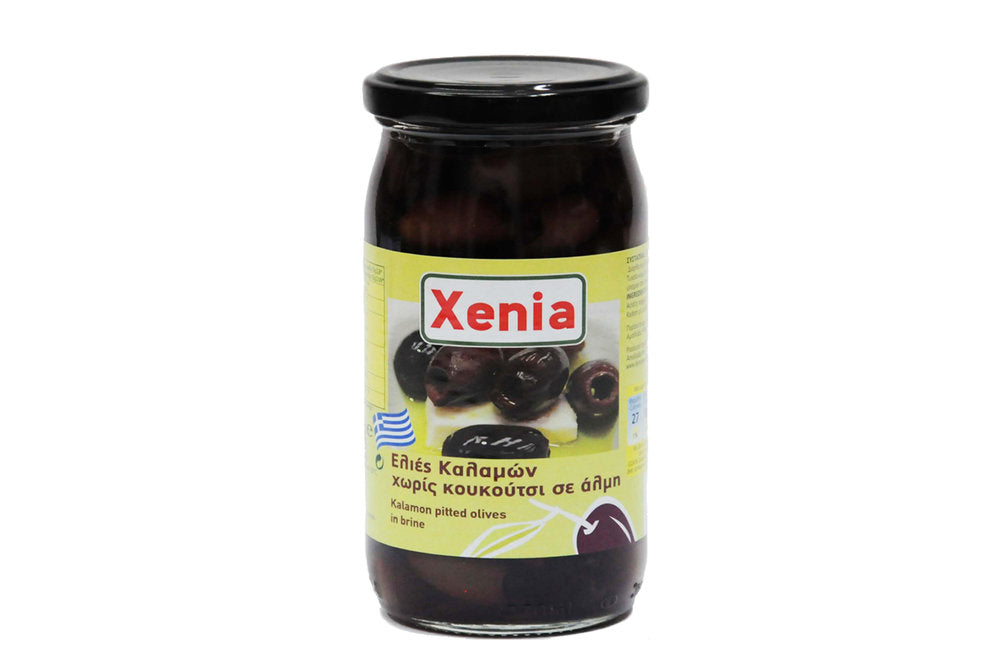 Xenia Kalamata Pitted Olives in Brine 345g
